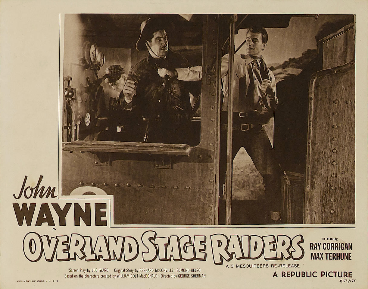 John Wayne Overland Stage Raiders 1938 54 min - YouTube